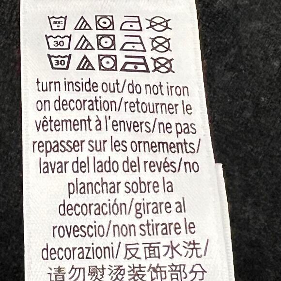 Victoria Sport Womens Heavyweight Pullover Medium Gray Long Sleeve Keyhole Back - Picture 7 of 7